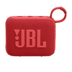 JBL Go 4 Portable Bluetooth Speaker in Red, front