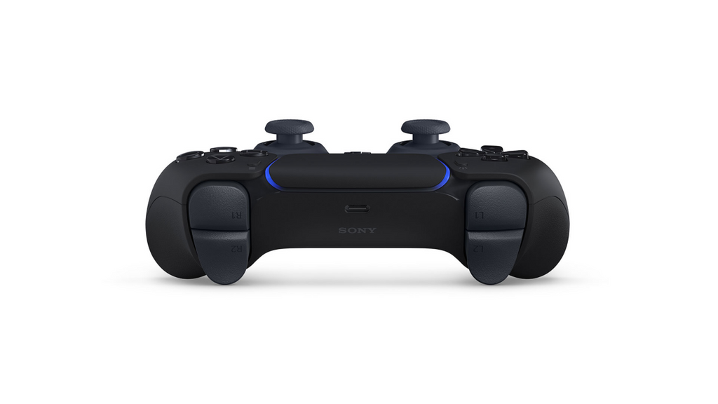 Sony PS5 DualSense Wireless Controller in Midnight Black, view 2