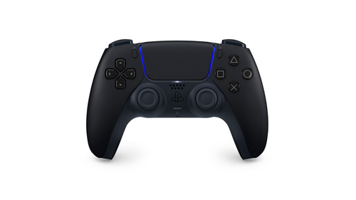 Sony PS5 DualSense Wireless Controller in Midnight Black, view 1