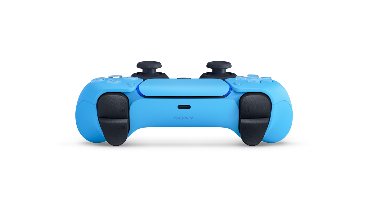 Sony PS5 DualSense Wireless Controller in Starlight Blue, view 2